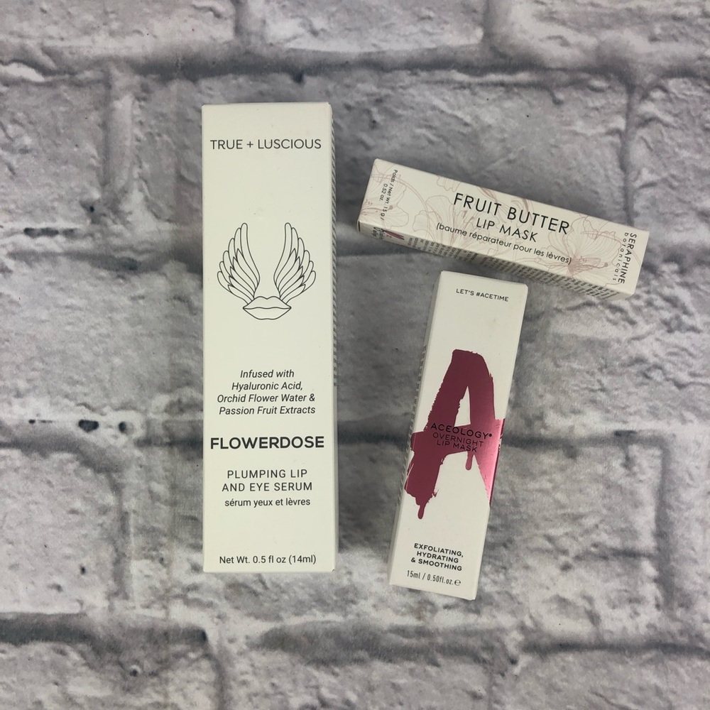 Lot of Lip Masks and Lip Plumper Serum (3)